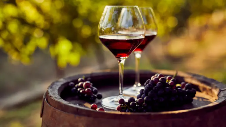A Glass of Greek Red Wine a Day