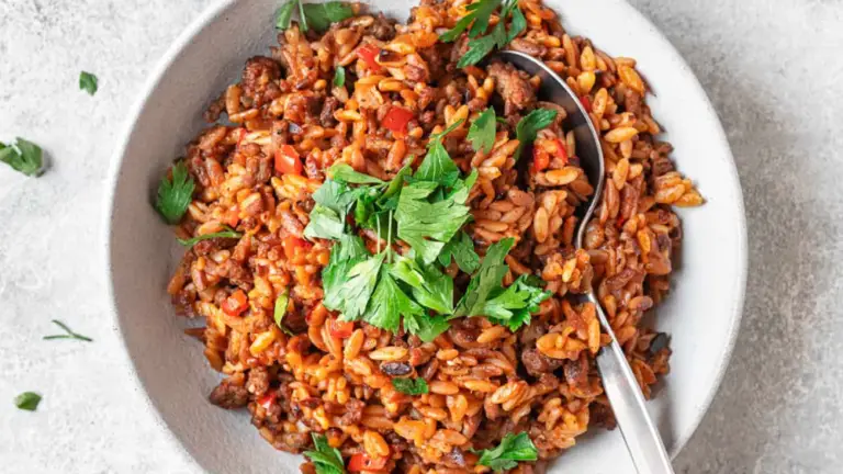Greek Deli Baked Orzo recipe