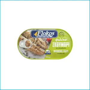 Flokos Mackerel in Oil 160g