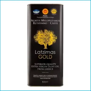 Latzimas Gold Extra Virgin Olive Oil 5 litre tin