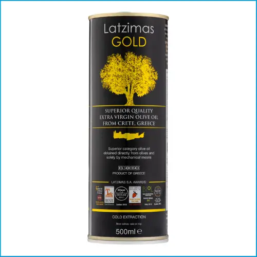 Latzimas Gold Extra Virgin Olive Oil 500ml