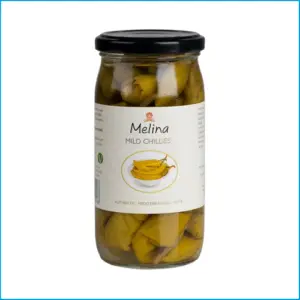 Melina Mild Chillies 340g