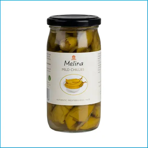 Melina Mild Chillies 340g