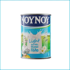 Nounou Light Evaporated Milk 400g