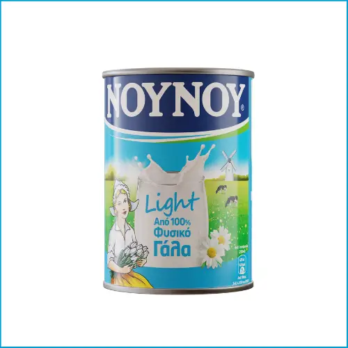 Nounou Light Evaporated Milk 400g