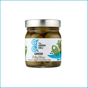 The Greek Deli Green Olives Pitted 310g