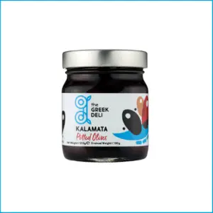 The Greek Deli Kalamata Olives Pitted 310g