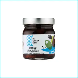 The Greek Deli Mixed Pitted Olives 310g